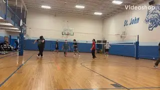 Volleyball with friends 4