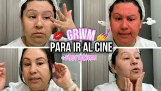 GRWM PARA IR AL CINE (MI HIJO TIENE PIOJOS) CHISME😱