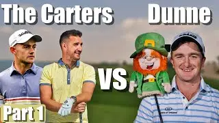 EPIC 2 vs 1 - The Carters vs Paul Dunne | Golf Matchplay