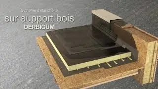 Comment installer une étanchéité bitumineuse sur support bois - Derbigum