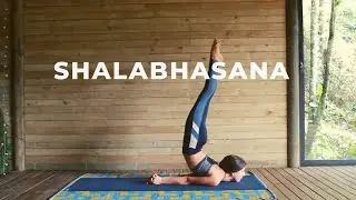 Paso a paso para Shalabhasana - la langosta
