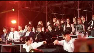 [FANCAM] 190106 TWICE Reacting To BTS 
