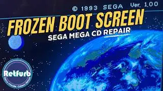 Ремонт зависания экрана Sega Mega CD. Восстановленные ретро-игровые приставки.