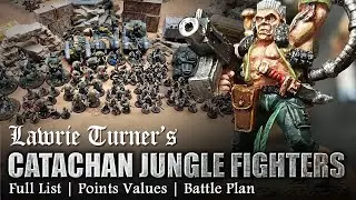 Catachan Jungle Fighters Astra Militarum Warhammer 40K 10th Edition 2000pts Complete Army Tier List