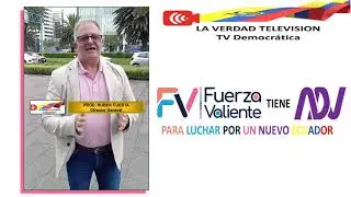 HOY EN RCD NEWS INVITADOS DE LUJO PREISDENTE DANIEL NOBOA, MARIA JOSE PINTO VICEPRESIDENTA