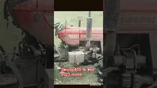 The all new Swaraj 855 fe 4wd 2025 model #reels#shorts #tractor #trending #swaraj855#