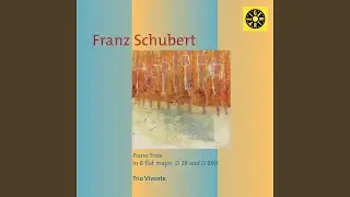 Piano Trio No. 1 in B-Flat Major, Op. 99, D. 898: III. Scherzo. Allegro