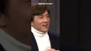 He's got a hole in his head🤣Jackie Chan head injury interviews😅. #shorts