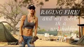 Raging Fire and My Week in a Nutshell - Lunch with Lorna Jane | My Bikini Workout and more...