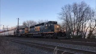 CSX and Conrail Action at Penrose Interlocking