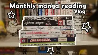 Monthly manga reading vlogs January 2026 // first reading vlog of the year