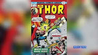 История комиксов Marvel: Могучий Тор #240 (октябрь 1975 г.) #marvelcomics #thor ⚡