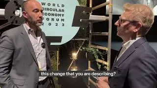 Christian Spano talking with Kimmo Tiilikainen - Greetings from WCEF 2023