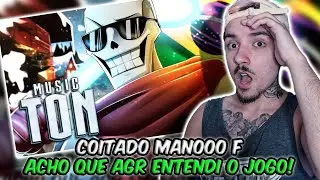 (ACONTECE ISSO??) REAGINDO ao Rap do Papyrus (Undertale) - FUTURO GUARDA REAL | PAPYRUS DA BATATA