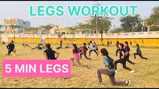5 MIN LEGS WORKOUT AT GROUND || #legsworkout #legsday #legstraining #legs #legsworkoutathome #🦵