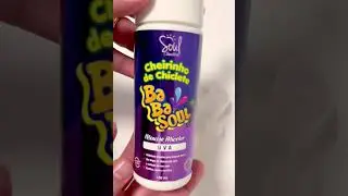 Mousse Micelar Cheirinho de Chiclete BabaSoul - Uva