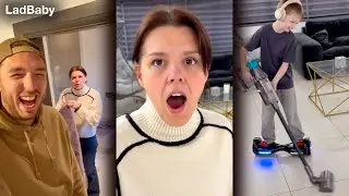 When Dad hacks a House Cleaner 🤣🧹
