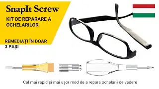 Kit de reparare a ochelarilor de la SnapIt Screw II Cel mai bun kit de reparare a ochelarilor