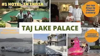 Taj Lake Palace Udaipur - Awesome stay at the best hotel in India | TravelFreak Videos