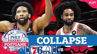 Sixers COLLAPSE late, fall to Bulls despite monster Joel Embiid game