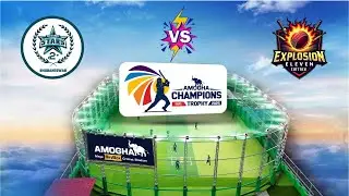 MATCH-24 | RISING STAR 2 BBSR VS EXPLOISON 11 I Amogha Champions Trophy Tournament 2025 | Season-1