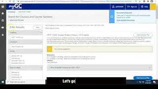 myGC Student Planning Introductory Video