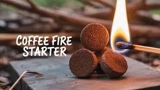 Turn Old Coffee Grounds into Fire-Starting Survival Tools