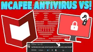 McAfee Antivirus VS Petya Ransomware! *Flashing Lights Warning!*