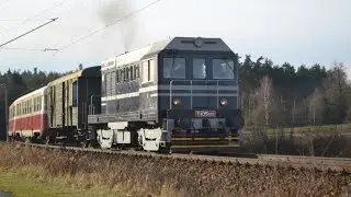vlaky veselí nad Lužnicí a Řípec 7.12.2024