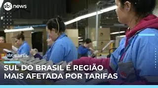 Regi&atilde;o Sul do Brasil &eacute; a mais afetada por tarifa&ccedil;o de Donald Trump | #SBTBrasil