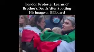 London Rally Turns Tragic as Iranian Woman Recognizes Slain Brother on Protest Billboard (Jan. 18)