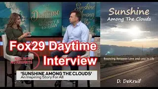 Sunshine Among the Clouds INSPIRATIONAL BOOK on Daytime with Kimberly - Self Help Books