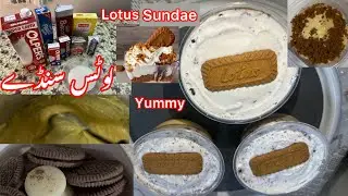 How to make Lotus Biscoff Dessert Sundae Cup | By Naila