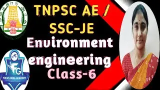 SSC-JE/TNPSC -AE/JDO/Environmental Engineering - Water Demand, Types of water I Free session- 11