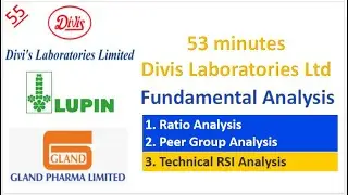 Divis laboratories ltd share price and fundamental analysis with lupin and gland pharma ltd.