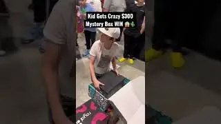 Kid with crazy $300 mystery box WIN 😱👀🌵