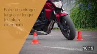 épreuves examen moto permis A2