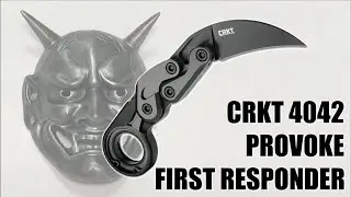 CRKT 4042 PROVOKE FIRST RESPONDER & 4040STW IMPERIAL WHITE (Kinematic. Karambit. Knife)