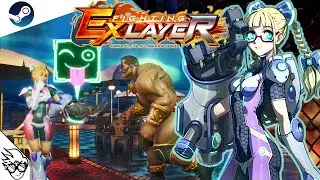 Fighting EX Layer (PC/Steam - 2018) - Area (エリア) [Background Music: Extra] [Playthrough/LongPlay]