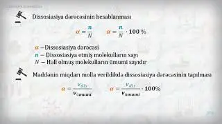 580 Kimya. Elektrolitik dissosiasiya. Elektroliz. Hidroliz. I hissə.