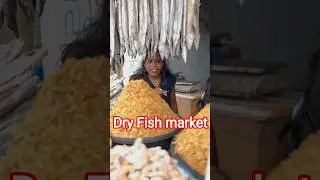 Dry Fish market | Chirala #shortsfeed #seefood #dryfishmarket #fishing @FOODVAATHI #dryfish #shorts