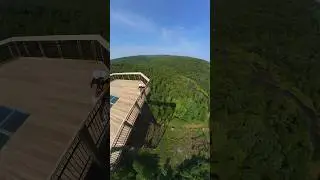 Kinzua Skywalk #pennsylvania #travel #travelvlog #thingstodo #exploreshorts #skywalk