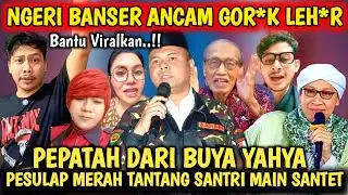 NGERI‼️BANSER 4NC4M GOR*K LEH*R DI DEPAN TRANS7 - BEGINI PEPATAH BUYA YAHYA