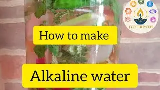 Alkaline water || how to make alkaline water ||Health Drink #trending #water #healthdrink