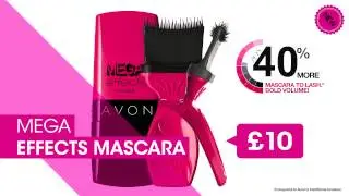 Avon Brochure 15 2013: featuring new Mega Effects Mascara!