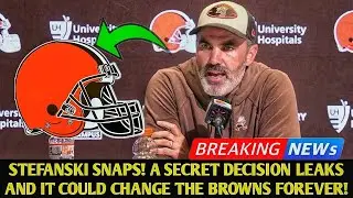 BREAKING: STEFANSKI&rsquo;S SECRET MOVE STUNS THE LOCKER ROOM! FANS ARE LOSING THEIR MINDS IN CLEVELAND!