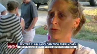 Renters claim landlord took their money