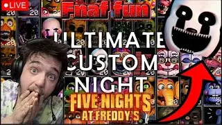 🔴 *LIVE*  five nights at Freddy's Challenges!!!!