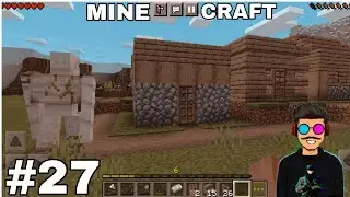 Use stone and wood house for villagers 🤩 ll Minecraft 😁 ll Part-27