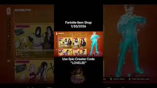 Fortnite Item Shop 1/30/2026 Use Code &ldquo;LOVELEE&rdquo; if you grab anything out of the shop. #fortnite